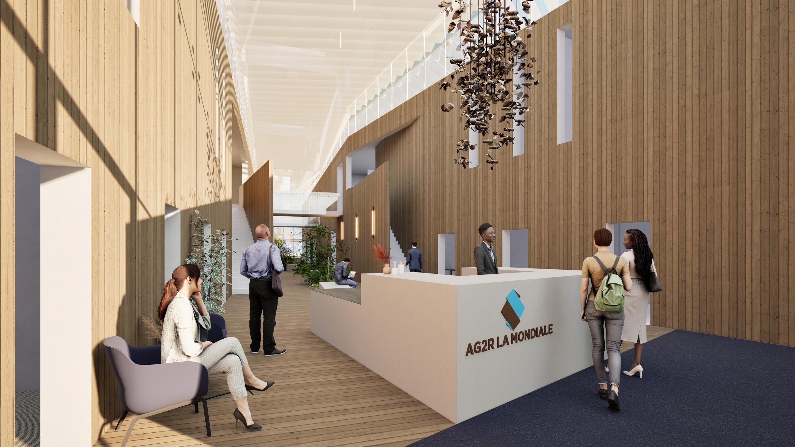 accueil bureaux ag2r