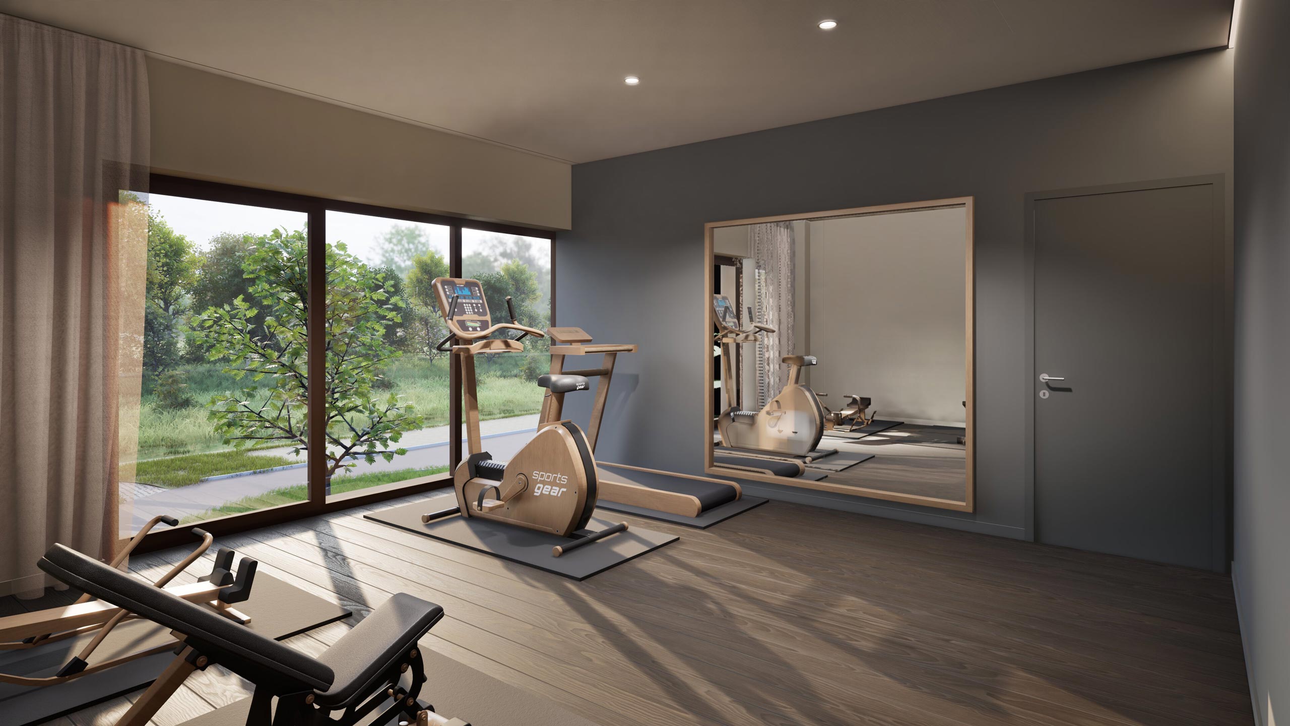 salle sport hôtel 4 étoiles