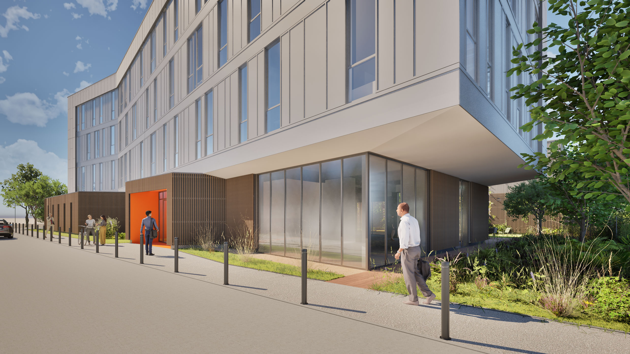 hall r&d passage architecture